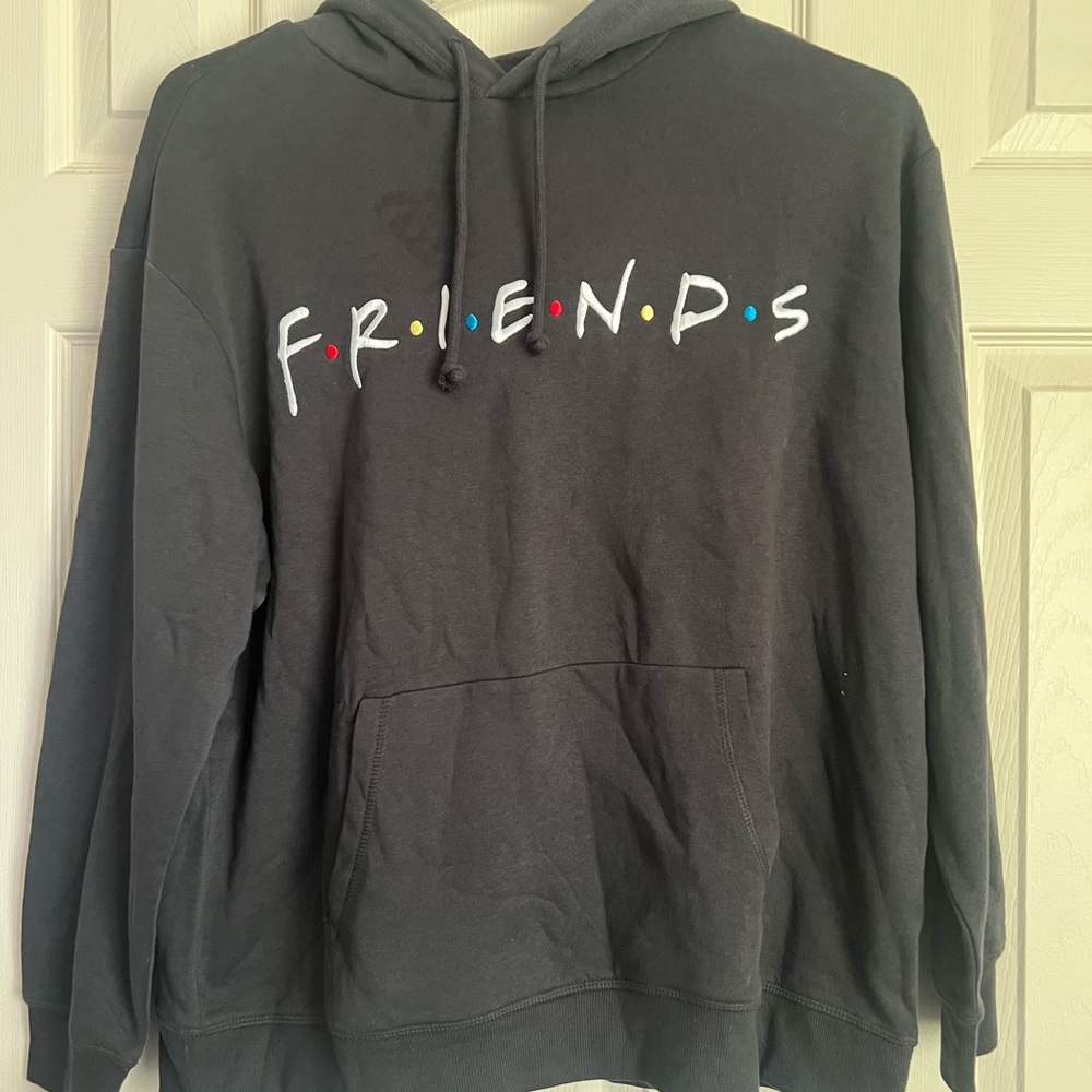 H&M Charcoal Friends Hoodie-Size M-NWT